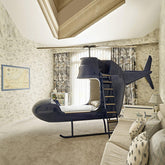 Personality creative airplane modeling children's bed cartoon helicopter bed